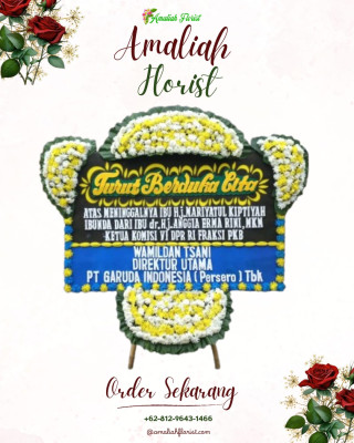 Papan Bunga Duka di Kesugihan