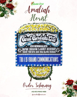 Papan Bunga Duka di Kesugihan